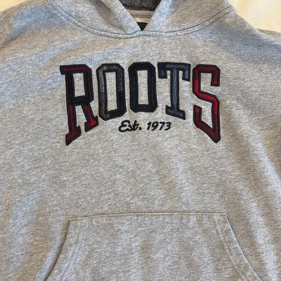 Roots kids long kanga hoodie in grey size youth small 5-6 years old - Picture 2 of 11